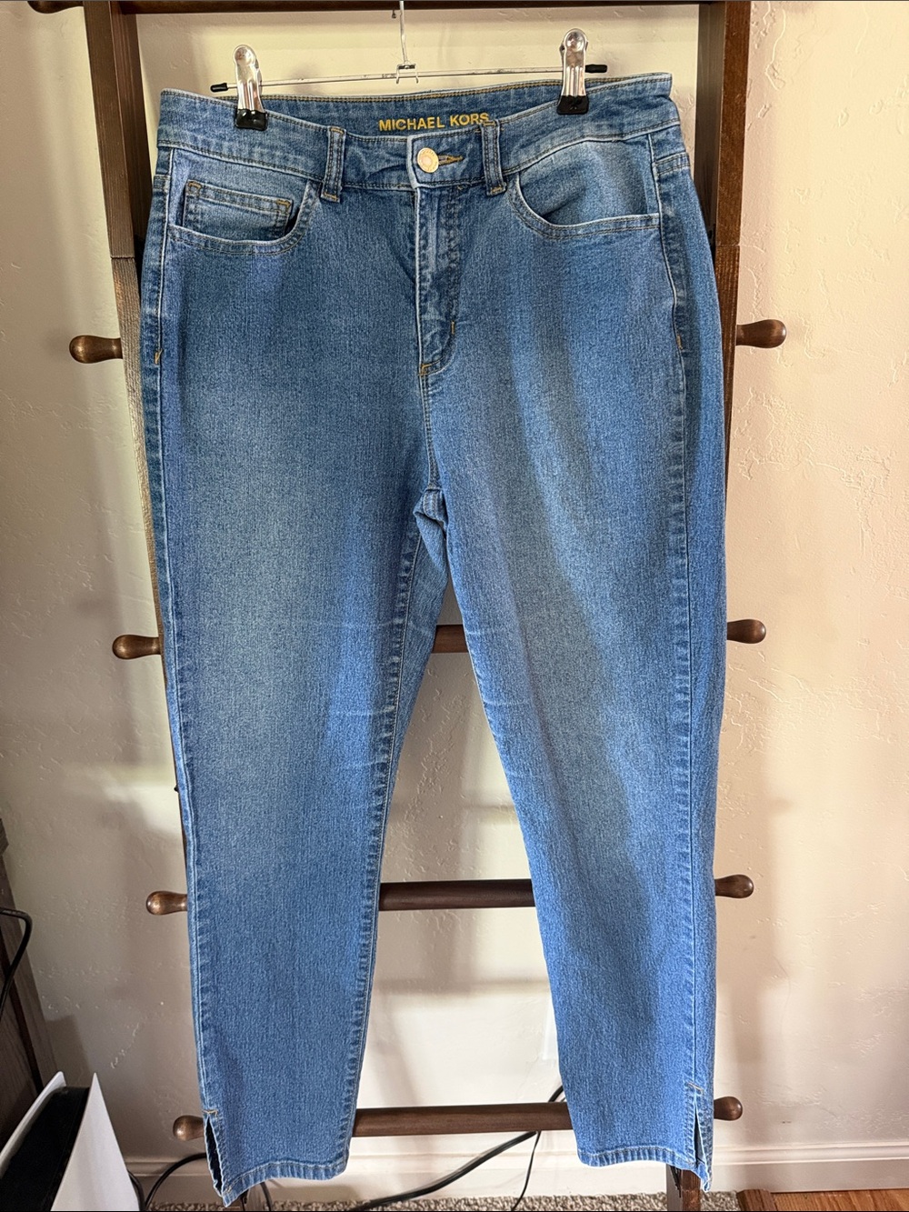 Michael Kors Light Blue Skinny Jeans